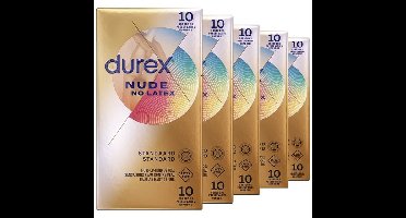 Durex Nude - Latexvrij Condooms voor huid-op-huid gevoel