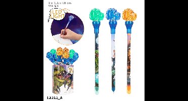 Dino World pen met licht