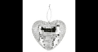 Discobal hart zilver (19 cm)