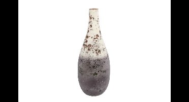 Vaas Raoul L gemixte kleuren conisch glas 14x14x37cm