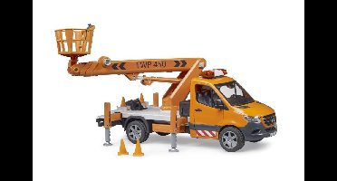 Bruder MB Sprinter platte wagen L+G