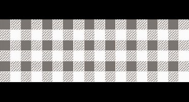 Wicotex tafelpapier op rol damast 120cmx8 meter ruit grijs