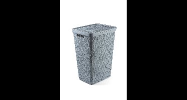Curver wasbox jute 58 liter smokey grey