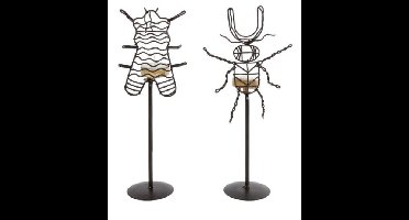 Theelicht insect op standaard L