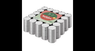 Bolsius Theelichten 4-uur brickpack 100 stuks