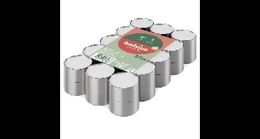 Bolsius Theelichten 6-uur brickpack 30 stuks