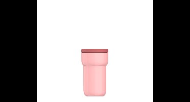 Mepal reisbeker Ellipse 275 ml - nordic pink rvs