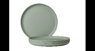 Set van 4 Mepal platte borden silueta 260 mm nordic sage