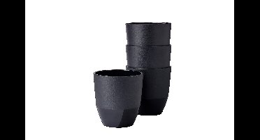 Set van 4 Mepal bekers silueta 200 ml nordic black