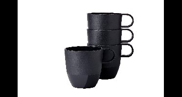 Set van 4 Mepal mokken silueta 300 ml nordic black