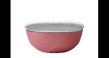 Mepal serveerschaal silueta 5000 ml met deksel vivid mauve