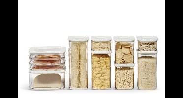 Starterset Mepal bewaardozen Modula 9-delig wit