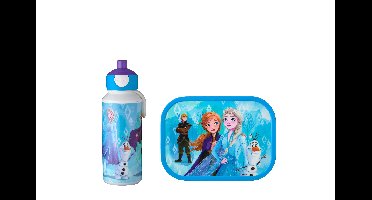 2-delige Mepal lunchset campus Frozen 2 lunchbox + drinkfles pop-up