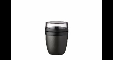 Mepal lunchpot ellipse mini nordic black