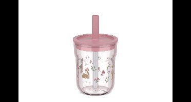 Mepal kinderglas mio 250 ml met rietje fairy garden
