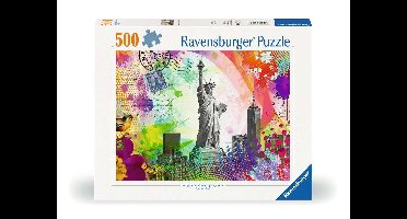 Ravensburger puzzel New York postcard 500 stukjes