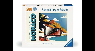 Ravensburger puzzel de grandprix van Monaco 500 stukjes