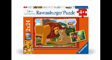 Ravensburger puzzel Lion king 2x24 stukjes