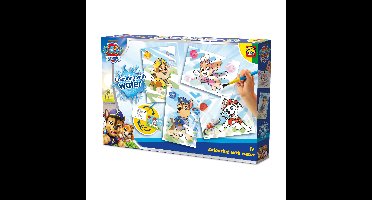 SES Paw Patrol kleuren met water