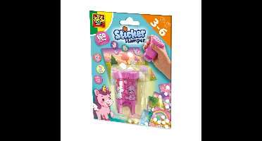 SES sticker stamper fantasiedieren