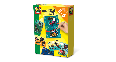 SES Scratch art dieren