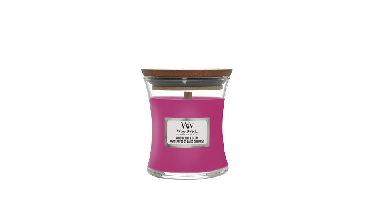 WoodWick wild berry & beets mini candle
