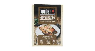 Weber Cederhouten portie rookplank 4 stuks