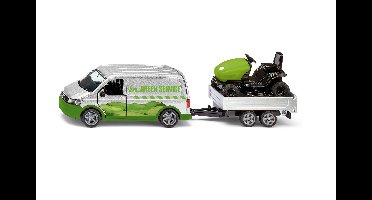 Siku VW T6 met zitmaaier