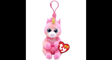 Ty Beanie Bellies Clip Skylar Unicorn 10cm