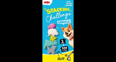Haba game stacking challenge animals