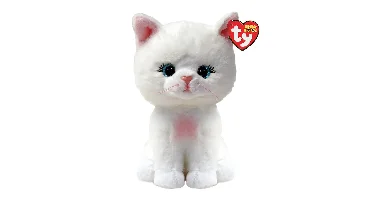 Ty Beanie Boo Amelia Cat White 15cm