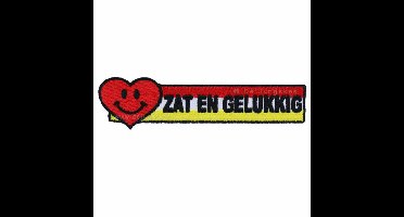 Embleem Zat en gelukkig