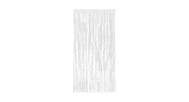 Deurgordijn wit 200x100cm