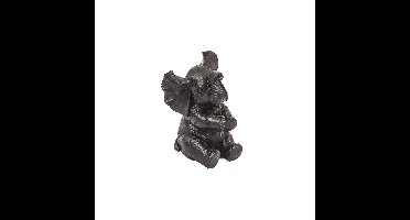 Ornament olifant zwart