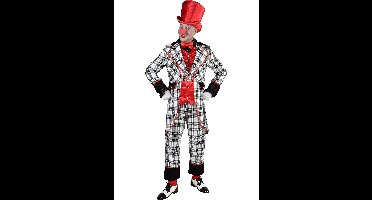 Clown ruit zwart/wit