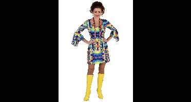 Party jurk jersey groovy colours