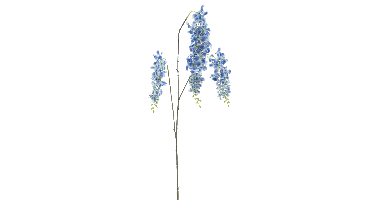 Larkspur spray blue 110cm