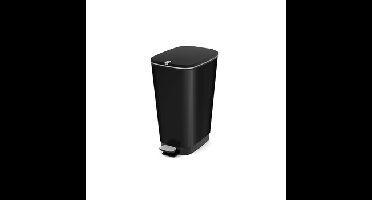 Curver chic bin style L 43 liter black matt