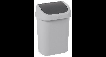 Curver Mistral afvalbak swing 9 liter soft grey