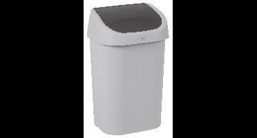 Curver Mistral afvalbak swing 25 liter soft grey