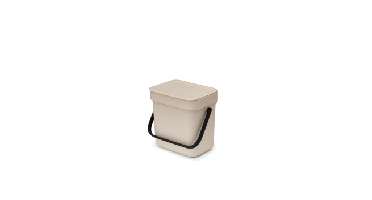 Brabantia Sort & Go afvalemmer 3 liter Soft Beige