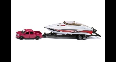 Siku 2568 Ford F150 met motorboot