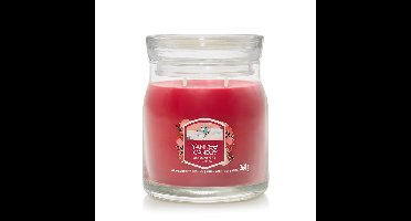 Yankee Candle santa on skis signature medium jar