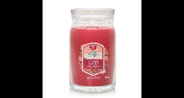 Yankee Candle santa on skis signature large jar