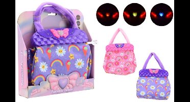 Handtas met licht en geluid