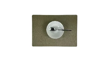 Wicotex placemats Marfil polyline goud
