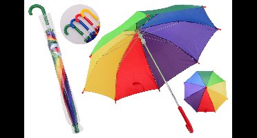 Regenboog Paraplu 4 assorti