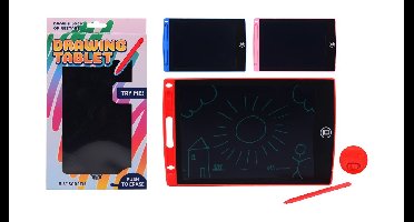 Teken tablet, 3 assorti kleur