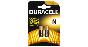 Duracell Alkaline 2 x N 1,5V LR1 MN9100 2 op blister