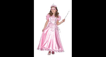Prinsessen jurk lang roze